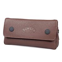 Tobacco Pipe Bag Pouch Case Pipe Pocket Pipe Tool Pocket for 1 Pipe (Brown)