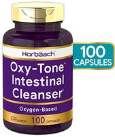 Oxy Tone Digestive Cleanser | 100 Capsules | Detox Support | Non-GMO & Gluten Free Intestinal Cleanse Supplement | Colon Cleanse | by Horbaach