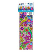 ArtSkills Stickers, Sparkle Stars, 210 Count (PA-2293)