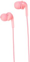 AmazonBasics In-Ear Wired Headphones Earbuds with Microphone, Pink