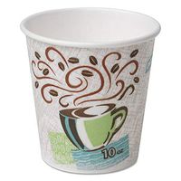 Dixie 92959 Hot Cups, Paper, 10oz, Coffee Dreams Design, 1000/Carton
