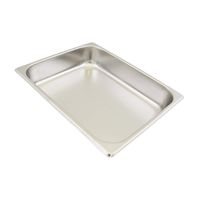 Update International STP-501 S/Steam Table Pan, Half Size, 1 4 in Deep, 18-8 Stainless Steel AISI-304