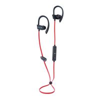 RVIXE Wireless Bluetooth Earbuds Headphones Waterproof in Ear Flexible Earphone EarPlug Noise Cancelling Sport Headsets Compatible iPhone iPad Android Smart Bluetooth Device - Red