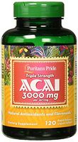 Puritans Pride Triple Strength Acai 3000 Mg, 120 Count