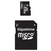 Gigastone 128GB 90MB/s (U1), Micro SD Card with Adapter [MicroSD for Samsung Galaxy Android Phone, Tablet, DSLR, GoPro Camera, Drone, PC]