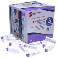 SensiLance Safety Lancets Button Activated Sterile - 28 gauge (4 BOXES OF 100)