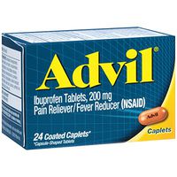 Advil 200 mg Coated Tablets 24 ea (Pack of 12)