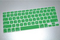 HQF Silicone Laptop Keyboard Cover - Soft Rubber Keyboard Skin Protector for MacBook Air 11"(Green)