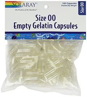 Solaray Empty Gelatin Capsules, 100 Count