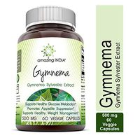 Amazing India Gymnema 500 mg 60 Veggie Capsules (Non-GMO)
