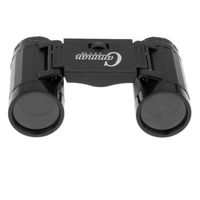 Portable Magnification 2.5X 26mm Plastic Binoculars Telescope Hunting Camping ACCS Children Educational Toy -Black
