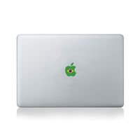 Apple Flag of Brazil Vinyl Sticker for MacBook (13/15) or Laptop