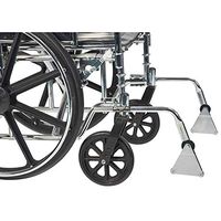 Alimed Front Anti-Tippers with Bumpers, Helps to Prevent Wheelchair from Accidentally Tipping Forward, Left, Front