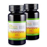 Biotech Nutritions Yohimbine HCI, Pure & Professional Grade, Supports Fat Loss, Suppresses Appetite, Increases Energy, Maximizes Sex Drive (120 Capsules) | 2 Pack