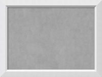 Framed Magnetic Board Bulletin Board | Magnet Board Blanco White Frame | Framed Magnetic Boards | 32.00 x 24.00"