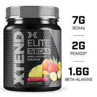 XTEND Elite BCAA Powder Island Punch Fusion | Sugar Free Post Workout Muscle Recovery Drink with Amino Acids | 7g BCAAs for Men & Women| 30 Servings, 1.19 lb, 19.04 oz