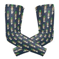 Set of Cats in Wreath Unisex Arm Sleeve UV Protection Arm Compression Sleeve Skin Protection Sport Arm Cooler Sleeve for Running Hiking Jogging Motorcycling Climbing Camping