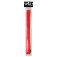 Red Skateboard Rails Old School Plastic with Mounting Screws by Black Diamond