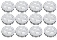 2 Gallon White Gamma Seal Lid-12 Pack