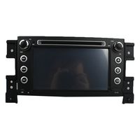 KUNFINE Android 9.0 Otca Core 4GB RAM Car DVD GPS Navigation Multimedia Player Car Stereo for Suzuki Vitara 2005 2006 2007 2008 2009 2010 2011 Steering Wheel Control 3G WiFi Bluetooth Free Map Update