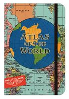 Cavallini & Co. 'Atlas of the World' Large Journal 6 x 8 - Lined Pages"