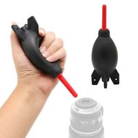 AkoMatial Portable Professional Rocket Shaped Silicone Air Blower Blaster Lens Duster Pump Cleaner for DSLR Camera Keyboard Cleaning