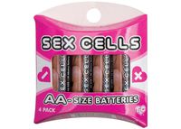 TLC Sex Cells AA-Size Batteries, 4 Pack