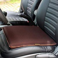 Square Car Seat Cushion Pad Memory Foam Seat Cushion, Pain Relief Memory Foam Cushion Comfort Seat Protector Perfect for Car Office Home Use