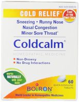 Boiron Homeopathic Medicine Coldcalm Tablets for Colds, 60-Count Boxes (Pack of 9)