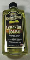 Parker & Bailey Lemon Oil Polish Cleans and Renews Wood Surfaces 16 Fl. Oz.