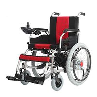 AINIDEMA Intelligent Lightweight Foldable Electric Wheelchair, Portable Power Wheel Chair, Comfortable Disabled Wagon Powerful Dual Motor Wheelchair Only 55Lbs