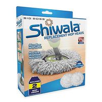 Big Boss Shiwala Replacement Mop Heads (Set of 2) | 13" L x 13" W