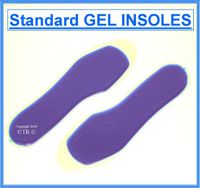 Standard GEL INSOLES, Relief For Sore Feet, Ladies, Supplied in Pairs, (P&P 0.99 per pair) by Prolineonline