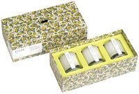 Lucia Mini Votive Trio Set, Olive Blossom, 0.95 Ounce