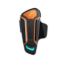 WoCoo Wireless Bluetooth Headset for Motorcyclists,1KM Intercom Communication Helmet Earphone(B)