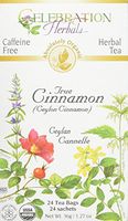 CELEBRATION HERBALS True Cinnamon Organic Tea 24 Bag, 0.02 Pound