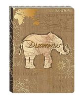 Punch Studio Discoveries Guided Journal, Elephant 75845