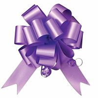 Nicky Bigs Novelties 10-5" Lavender Purple Pull Bow Pew Bows Wedding Decorations Wrap