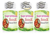 ButeaX Butea superba 3 Bottle 300 Capsules Natural Herbal Capsules Grown in Thailand