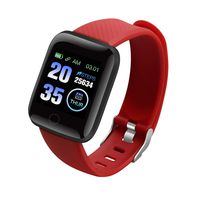 LARRY-X 116 Plus Waterproof Color Screen Smart Bracelet Watch USB Chargeable 5 Colors Wireless Bluetooth Connection Tracker Smart Watch