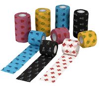 Kruuse Fun-Flex Pet Bandage (10 Rolls), Assorted, 3"