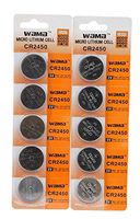 Wama CR2450 3V Lithium Coin Cell Battery (10 Batteries)