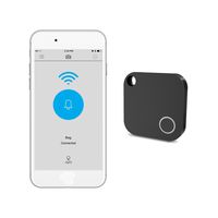 Corelink Key Finder Smart Bluetooth Locator Remote Alarm Wireless Anti-Lost Key Tracker Phone Finder Wallet Locator Pet Tracker (Black)