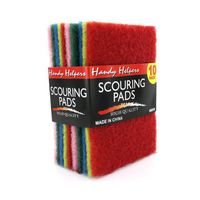 Handy Helpers Multi-Colored scouring Pads 20 Pack, New