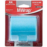 Mueller Latex Free Multi Purpose Wrap, Aqua, 1.8 Pound