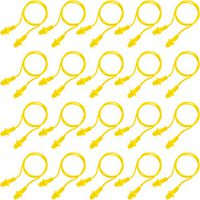 20 Pairs Corded Ear Plugs Reusable Silicone Earplugs Sleep Noise Cancelling for Hearing Protection (Color 2)