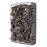 [Zippo] Flying Dragon SI Lighter / Genuine Authentic / Original Packing (6 Flints set Free Gift)
