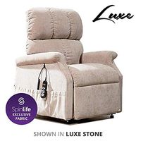 Golden Technologies Comforter PR-505 Infinite Position Zero Gravity Lift Chair Recliner, Luxe Stone, Medium