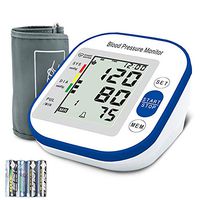 FDA Certified Upper Arm Blood Pressure Monitor, Tomorotec Automatic Digital Blood Pressure Monitor with Cuff with Blood Pressure and Pulse Rate