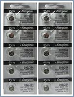 10 Energizer 392/384 Multi-Drain Batteries (Replaces LR41)